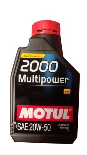 Motul 2000 Multipower 20W-50 Passenger Car Oil 1L Universal Motul