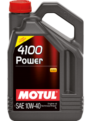 Motul 4100 Power 10W-40 (Technosynthese) Passenger Car Oil 4L Universal Motul