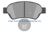 Delphi Rear Brake Pads - Hyundai Verna Fluidic - LP3498 Delphi