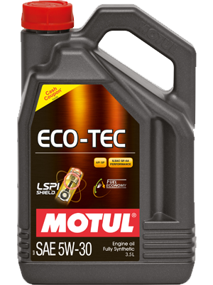 Motul Eco-Tec 5W-30 (Fully Synthetic) Passenger Car Oil 3.5L Universal Motul