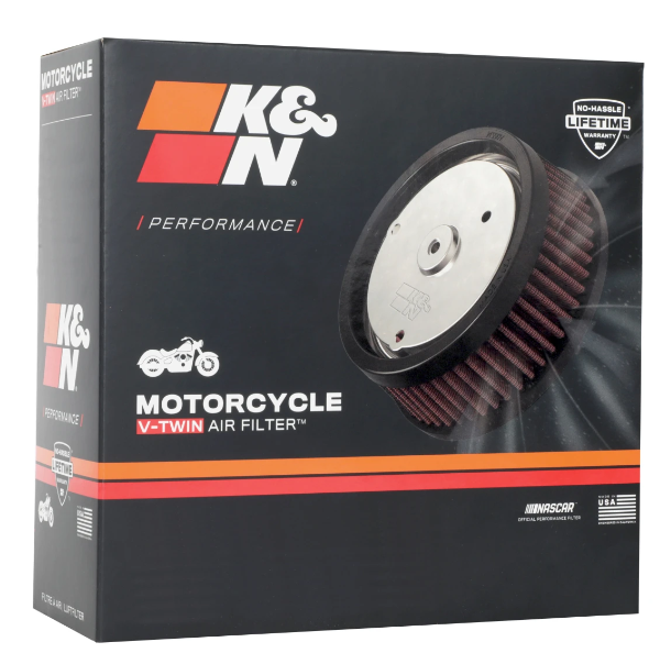 K&N Replacement Air Filter - Harley Davidson XL883N Iron/Superlow/XL1200 48/XL1200 72 CI (2013-2015) SRF - HD-1212 K&N
