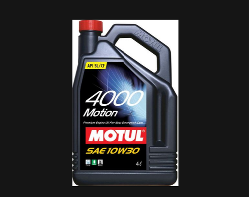 Motul 4000 Motion Plus 10W-30 Passenger Car Oil 4L Universal Motul