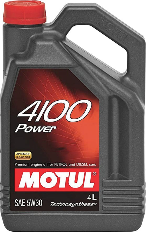 Motul 4100 Power 5W-30 (Technosynthese) Passenger Car Oil 4L Universal Motul