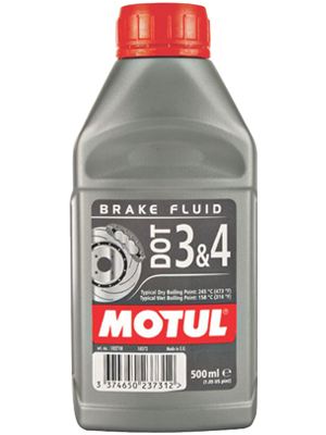 Motul Dot 3 & 4 Brake Fluid 500ml Universal Motul