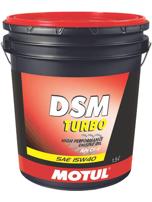 Motul DSM Turbo 15W40 Diesel Engine Oil 15L Motul