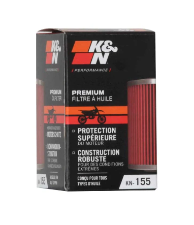 K&N Oil Filter - KTM Duke 200 (Till Date) / Duke 390 (Upto 2016) 200/390 - KN-155 K&N