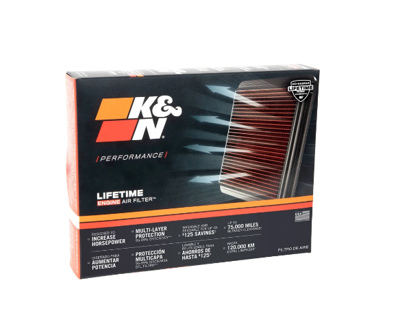 K&N Replacement Air Filter - KTM Duke 200 (Till Date) / Duke 390 (Upto 2016) 200/390 - KT-1211 K&N