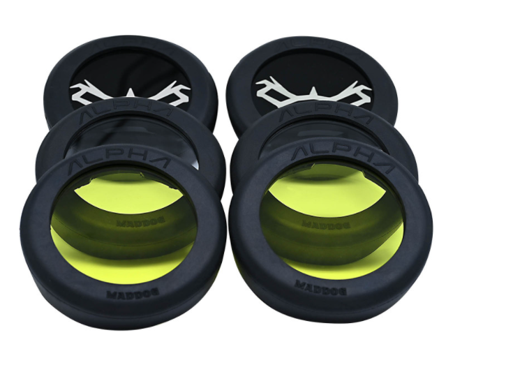 Maddog Light filters for Alpha - 3 pairs of filters - 2 pairs of filter holders Maddog