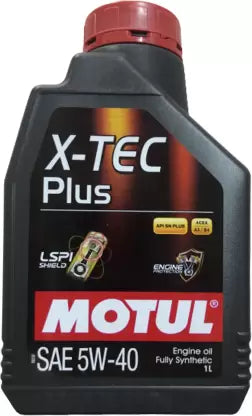 Motul X-Tec Plus 5W-40 (Fully Synthetic) Passenger Car Oil 1L Universal Motul